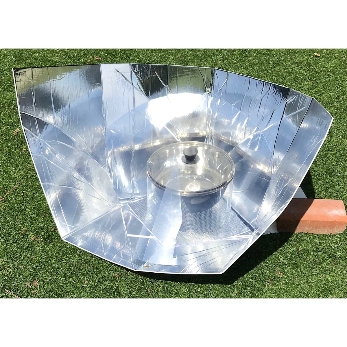 Haines Pop Open Solar Cooker with Cooking Pot